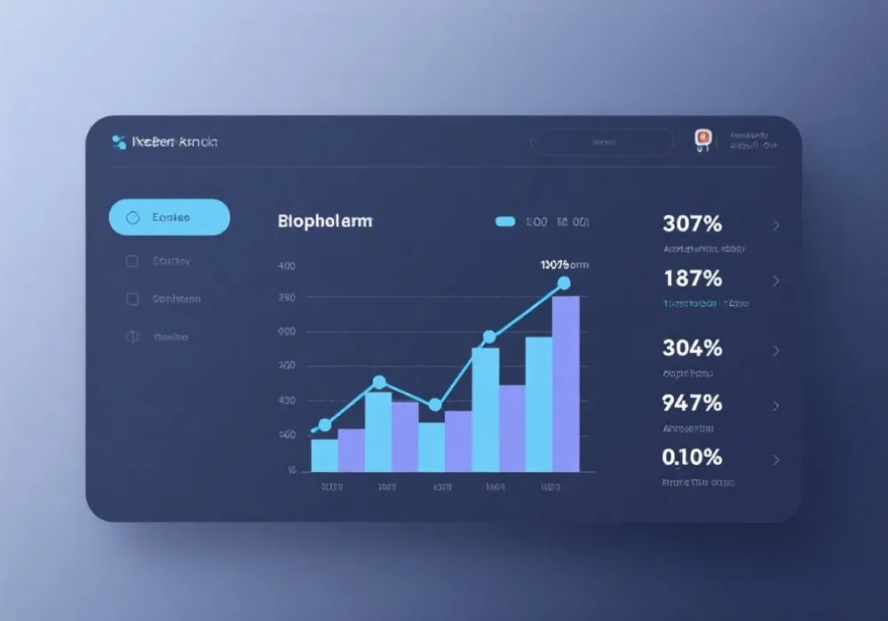 数据面板与走势图示意